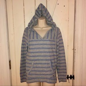 Roxy lightweight hoody, striped, size L